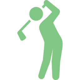 ゴルフプレイヤーのアイコン