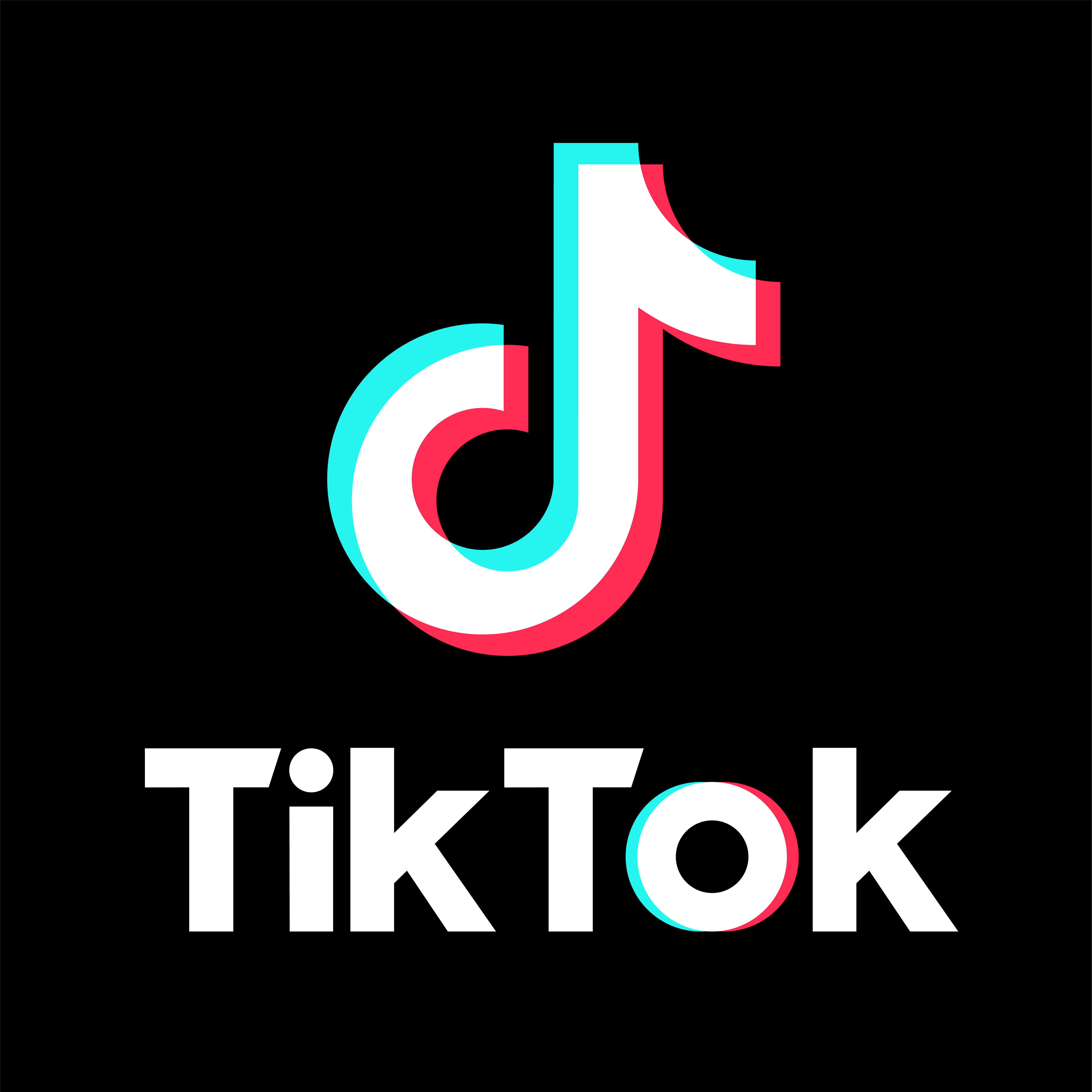 TikTokのロゴ